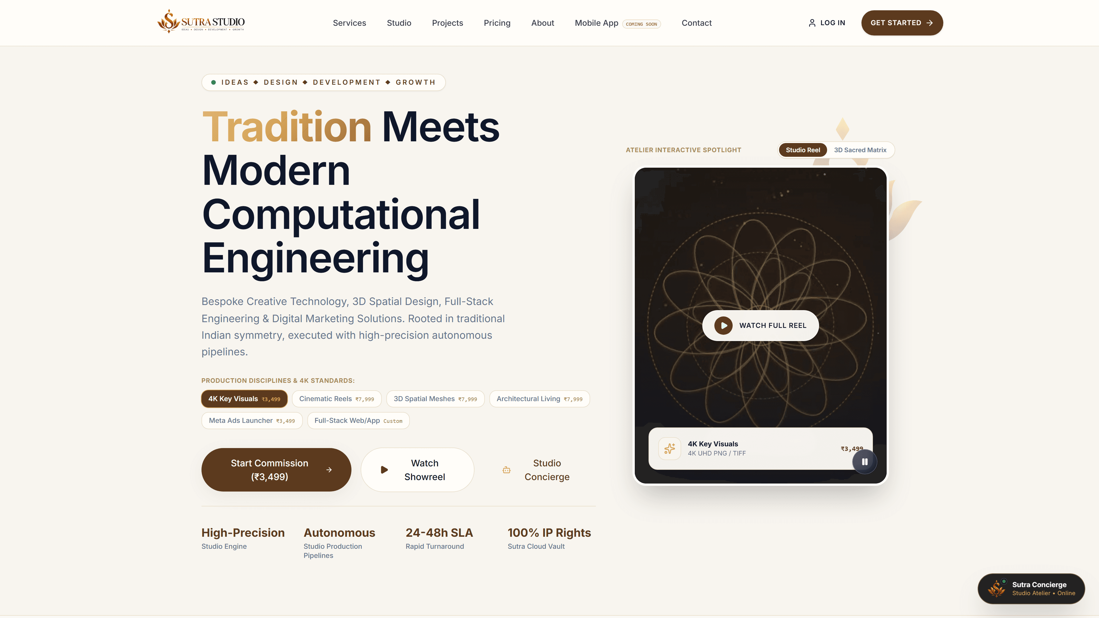 Kalyan Heritage — Interactive Brand Portal